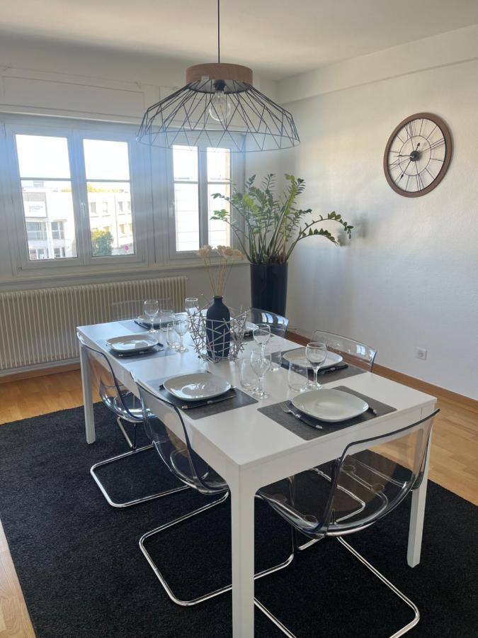Superbe appartement au centre + parking privé Colmar Exterior foto
